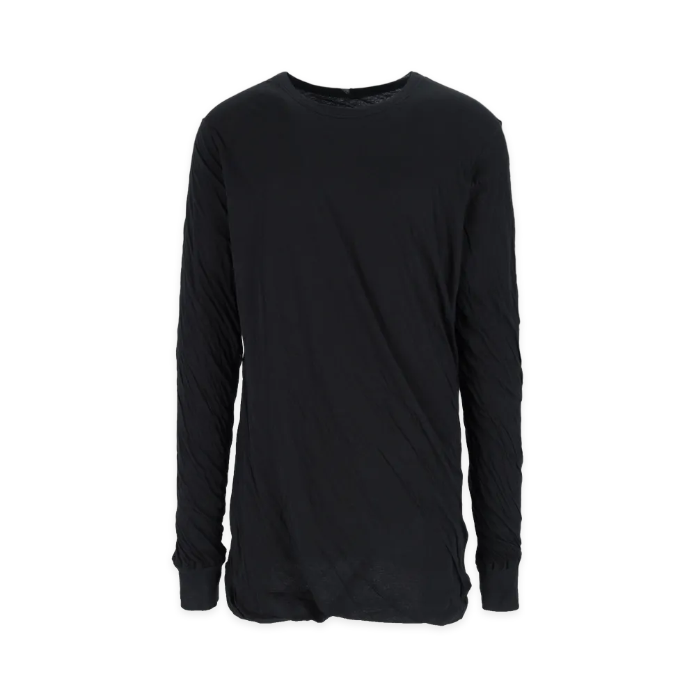 Rick Owens Long Sleeve T-Shirts "Black"