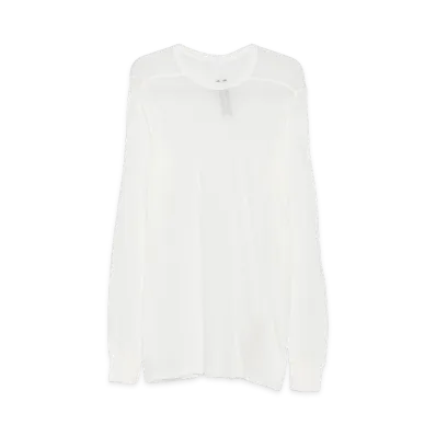 Rick Owens Long Sleeve T-Shirts "White"