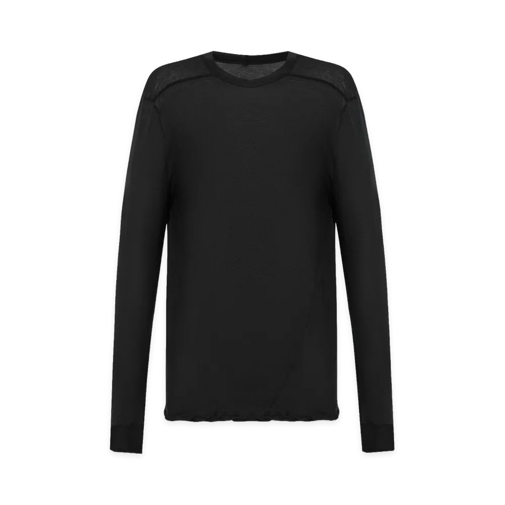 Rick Owens Long Sleeve T-Shirts "Black"