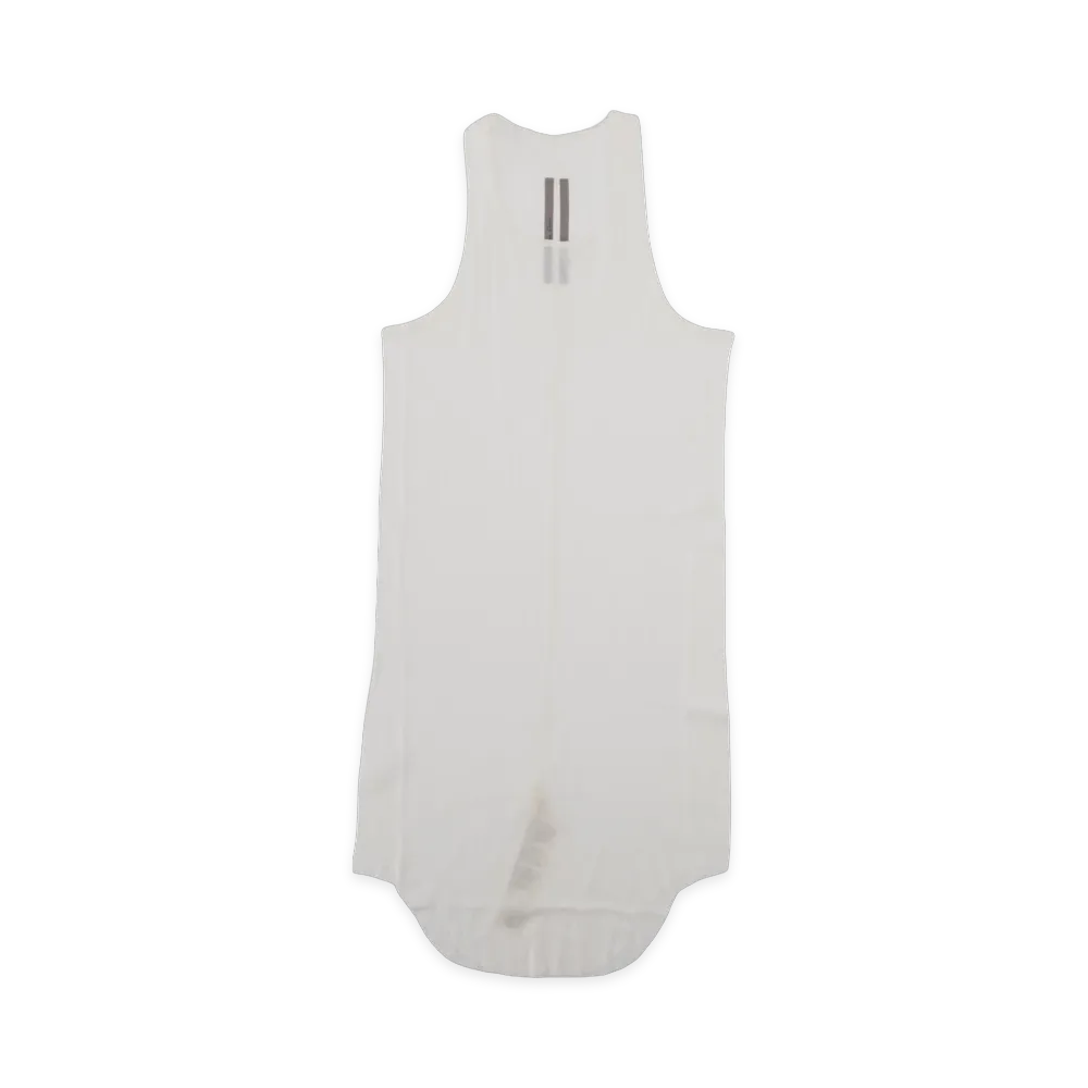 Rick Owens Tank Top Basic Rib Tank "White"