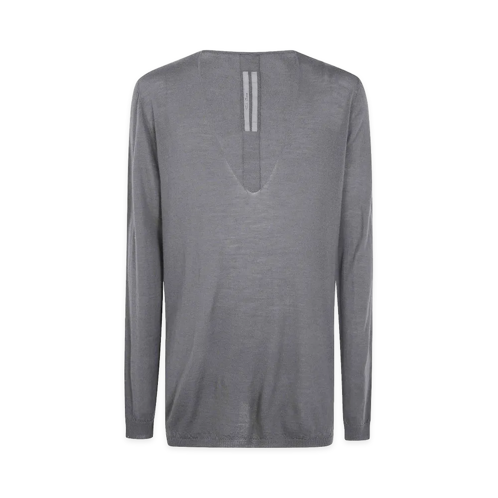 Rick Owens Oversized V Sweater "Gray"