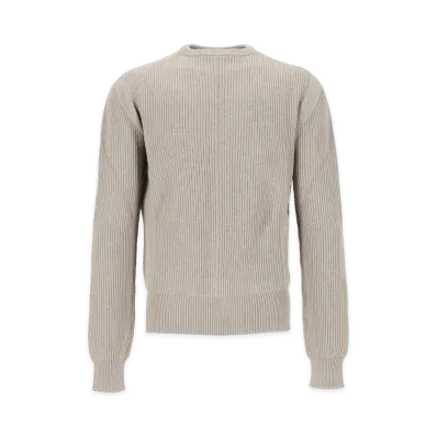 Rick Owens Fisherman Crew-Neck Sweater "Grey"