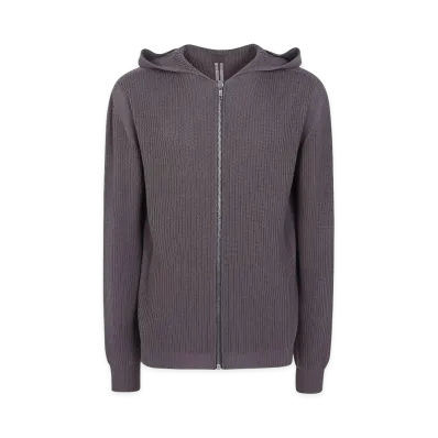 Rick Owens Zipped Hoodie Jacket "Gray"
