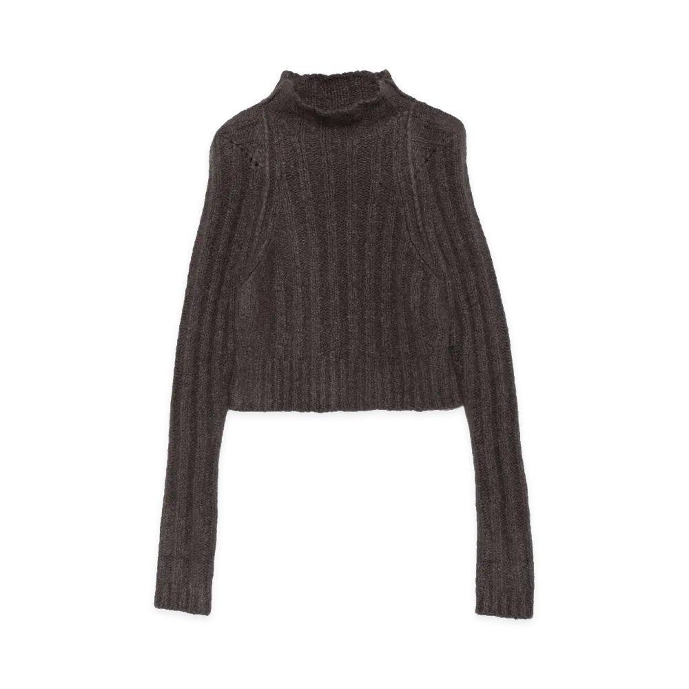 Rick Owens Women's Sweaters "Dark Grey"