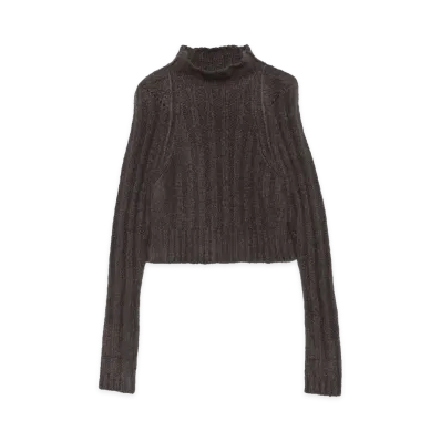 Rick Owens Women's Sweaters "Dark Grey"