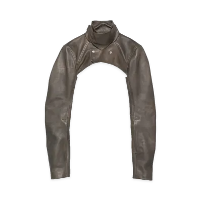 Rick Owens Women's Leather Outerwear "Brown"
