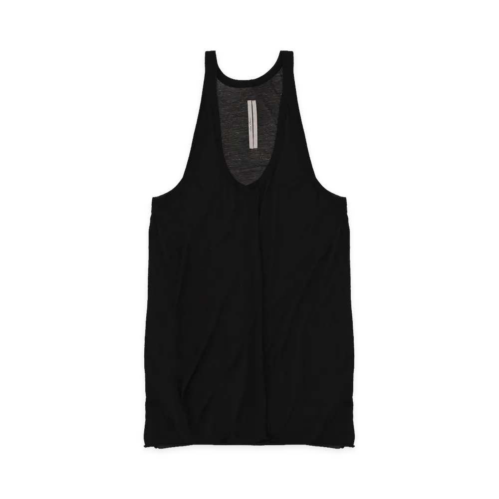 Rick Owens Open Pony Top "Black"