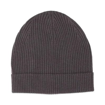 Rick Owens Ribbed Hat "Brown"