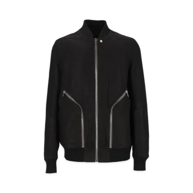 Rick Owens Heizer Flight Jacket "Black"