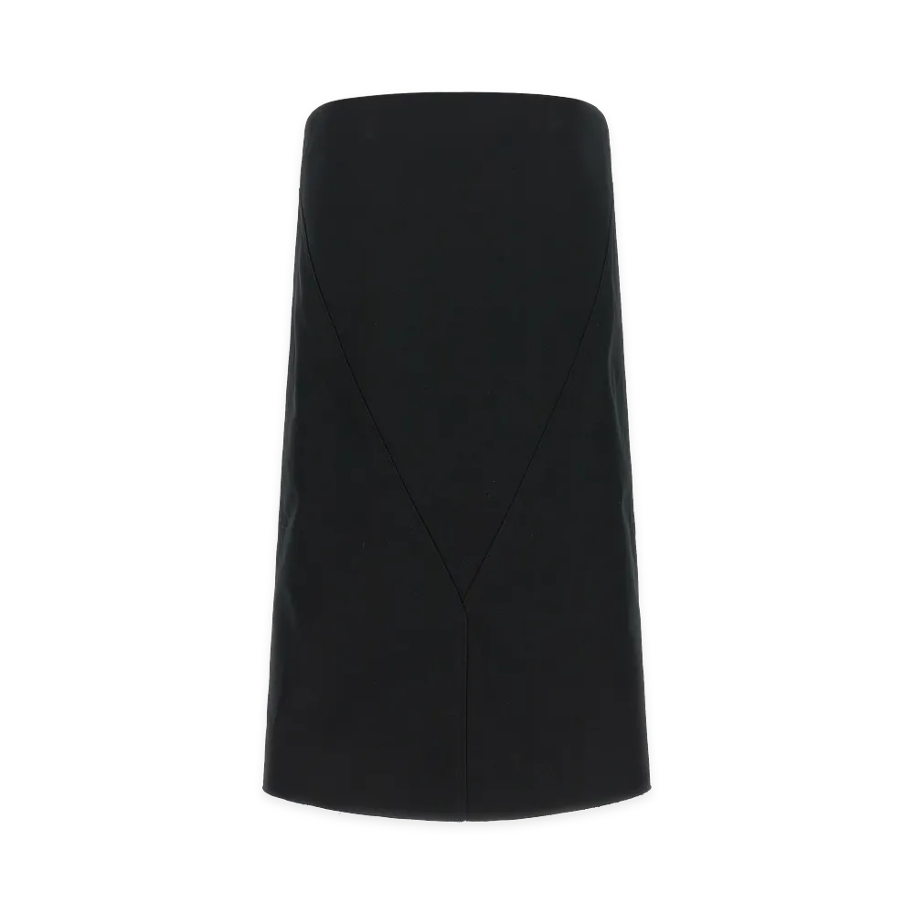 Rick Owens Women's Cropped Sheath Dress "Black"