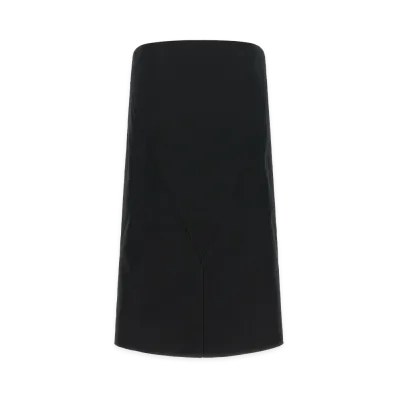 Rick Owens Women's Cropped Sheath Dress "Black"