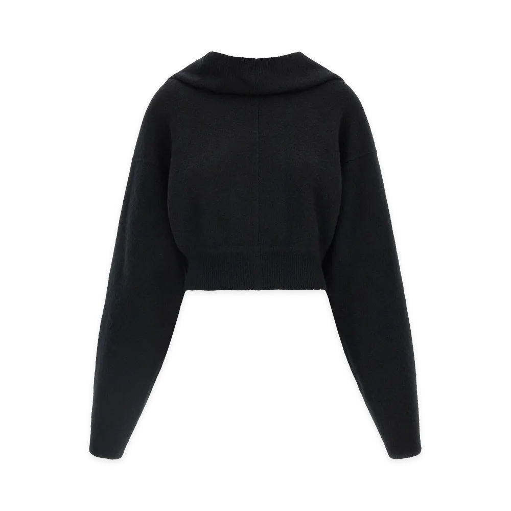 Rick Owens Women's Tower Pull Hoodie "Black"