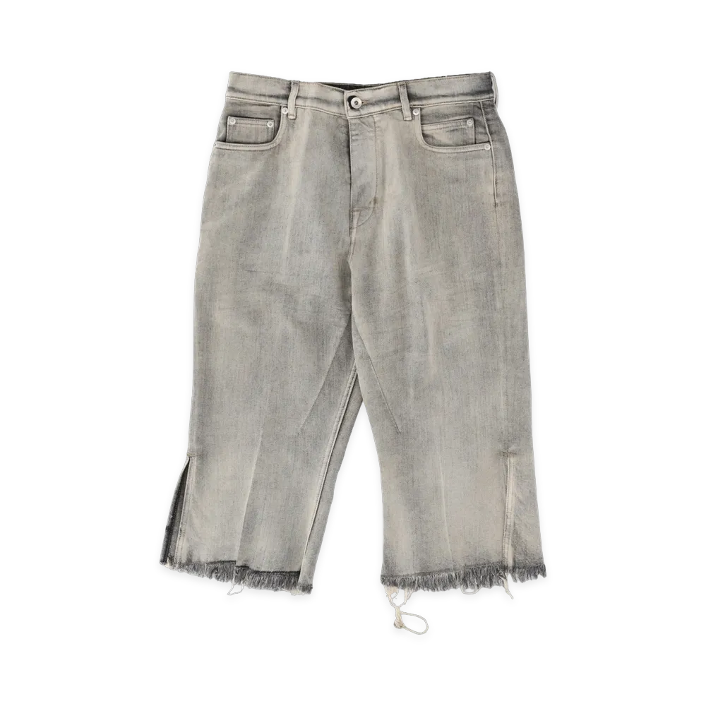 Rick Owens Jeans Bolan Cutoffs "Gray"