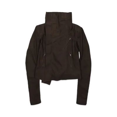 Rick Owens Women's Giacca Classic Biker "Brown"