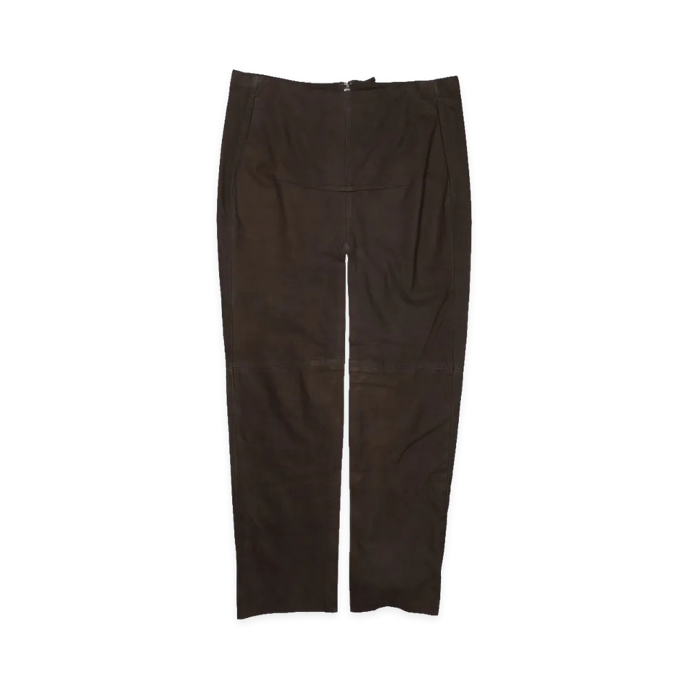 Rick Owens Women's Gonna Sliced In Pelle "Brown"