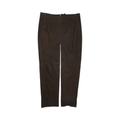 Rick Owens Women's Gonna Sliced In Pelle "Brown"