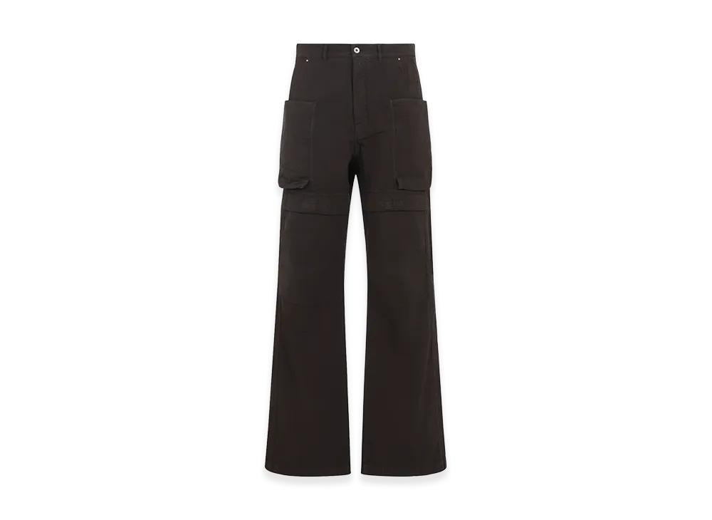 Rick Owens DRKSHDW Stefan Cargo Denim Pants "Brown"