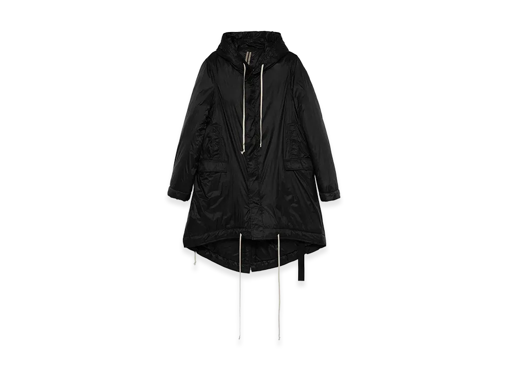 Rick Owens DRKSHDW Fishtail Parka "Black"
