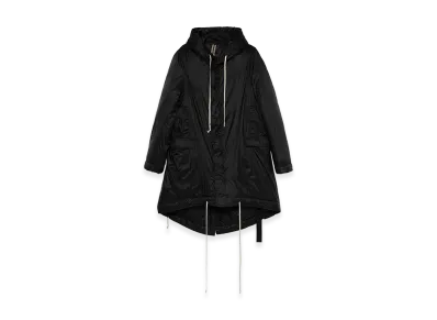 Rick Owens DRKSHDW Fishtail Parka "Black"