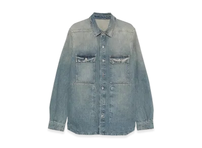 Rick Owens DRKSHDW 'outershirt' Jacket "Blue"