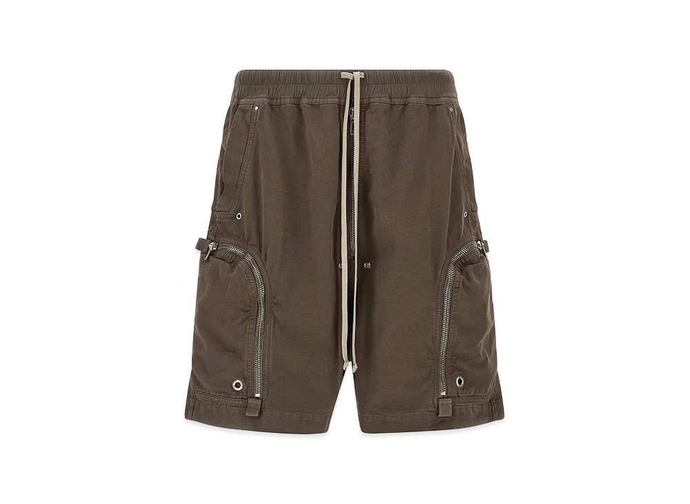 Rick Owens DRKSHDW 'bauhaus Pod' Bermuda Shorts "Beige"