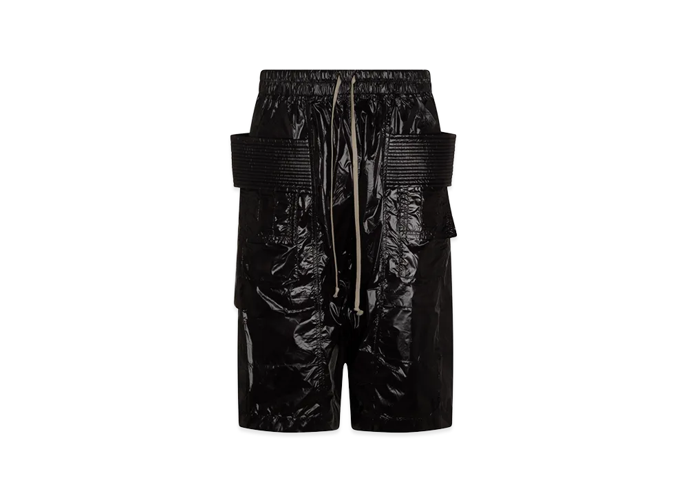 Rick Owens DRKSHDW Creatch Cargo Shorts "Black"