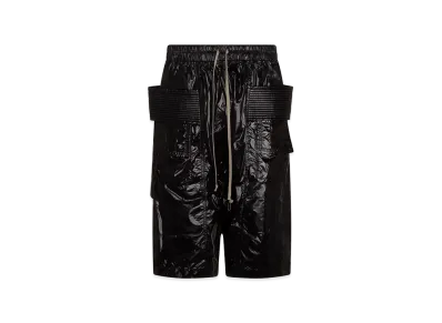 Rick Owens DRKSHDW Creatch Cargo Shorts "Black"