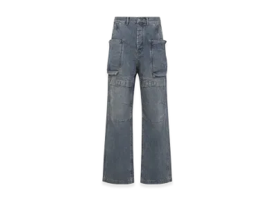 Rick Owens DRKSHDW Stefan Cargo Pants "Blue"