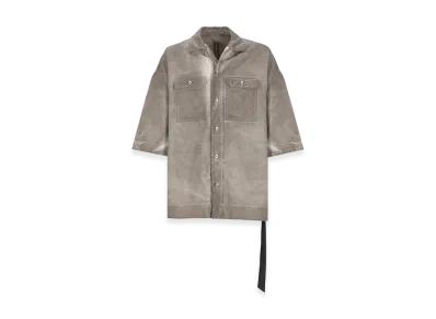 Rick Owens DRKSHDW Tommy Oversize Shirt "Beige"