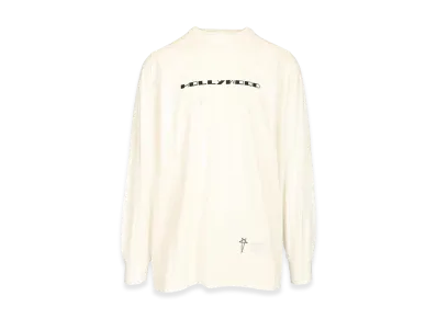 Rick Owens DRKSHDW Oversized Long Sleeve T-Shirt "White"