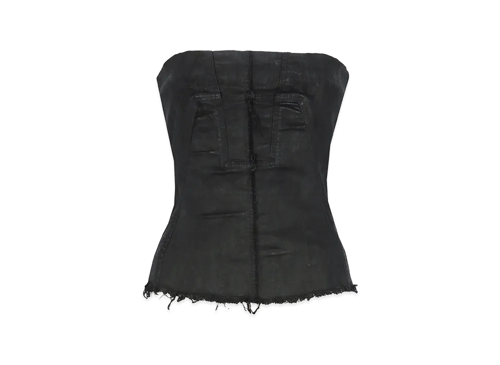 Rick Owens DRKSHDW Women's 'bustier' Top "Black"