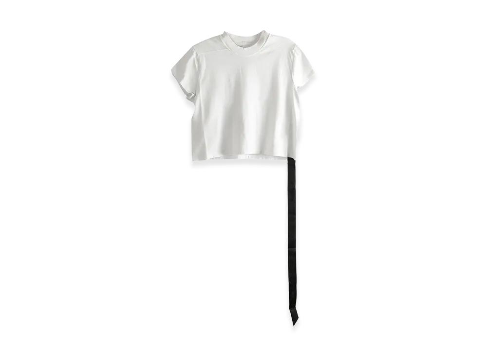 Rick Owens DRKSHDW Women's 'cropped Small Level T' T-Shirt "White"