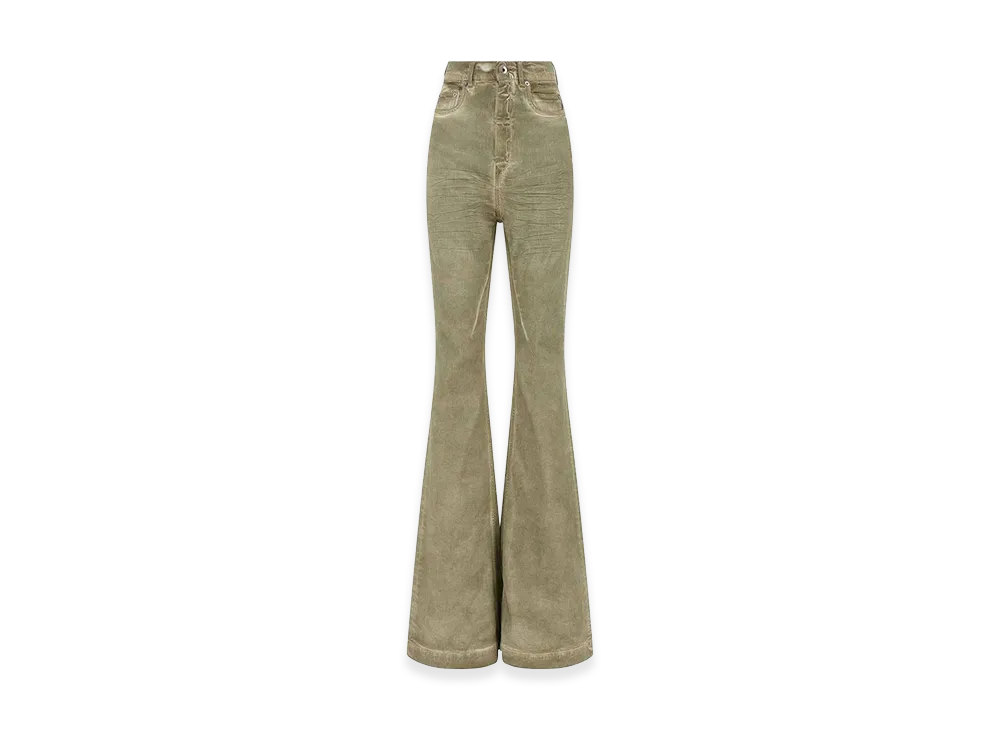 Rick Owens DRKSHDW Women's 'bolan Bootcut' Jeans "Light Blue"