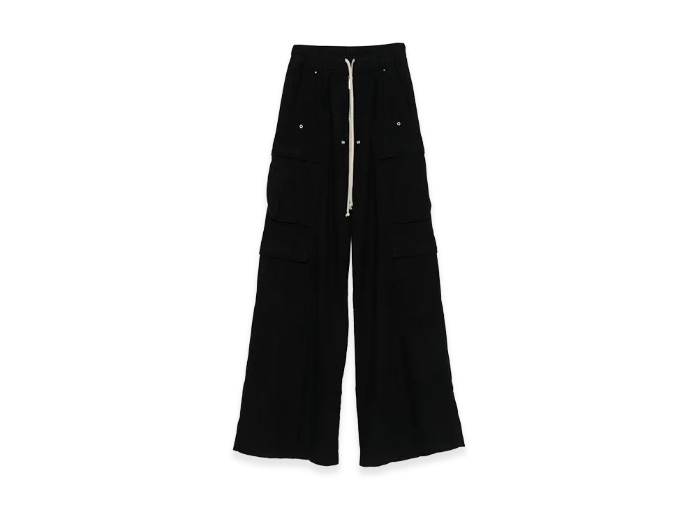 Rick Owens DRKSHDW Women's 'double Cargo Jumbo Belas' Pants "Black"