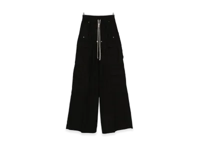 Rick Owens DRKSHDW Women's 'double Cargo Jumbo Belas' Pants "Black"