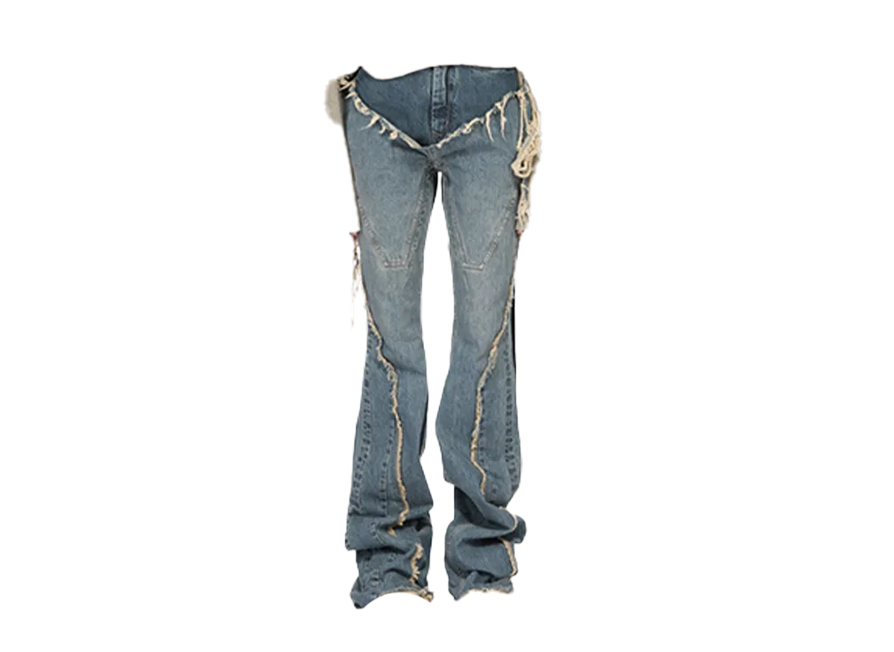 Rick Owens DRKSHDW Women's Jeans "Clear Blue"