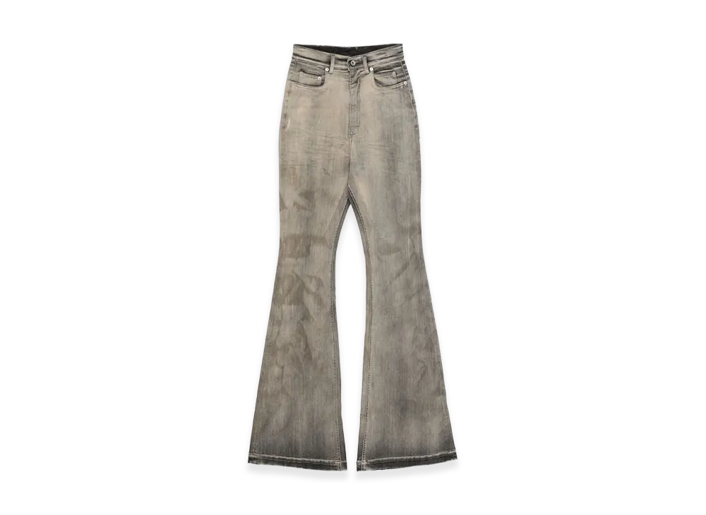 Rick Owens DRKSHDW Women's Jeans "Grey Beige"
