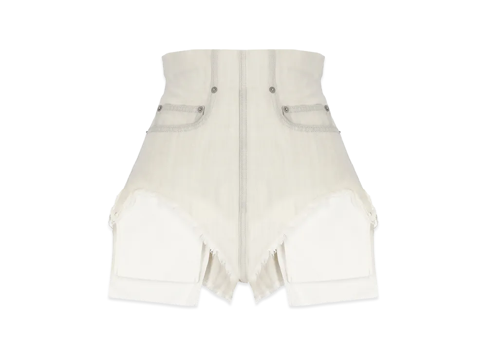 Rick Owens DRKSHDW Women's Shorts "Ivory"