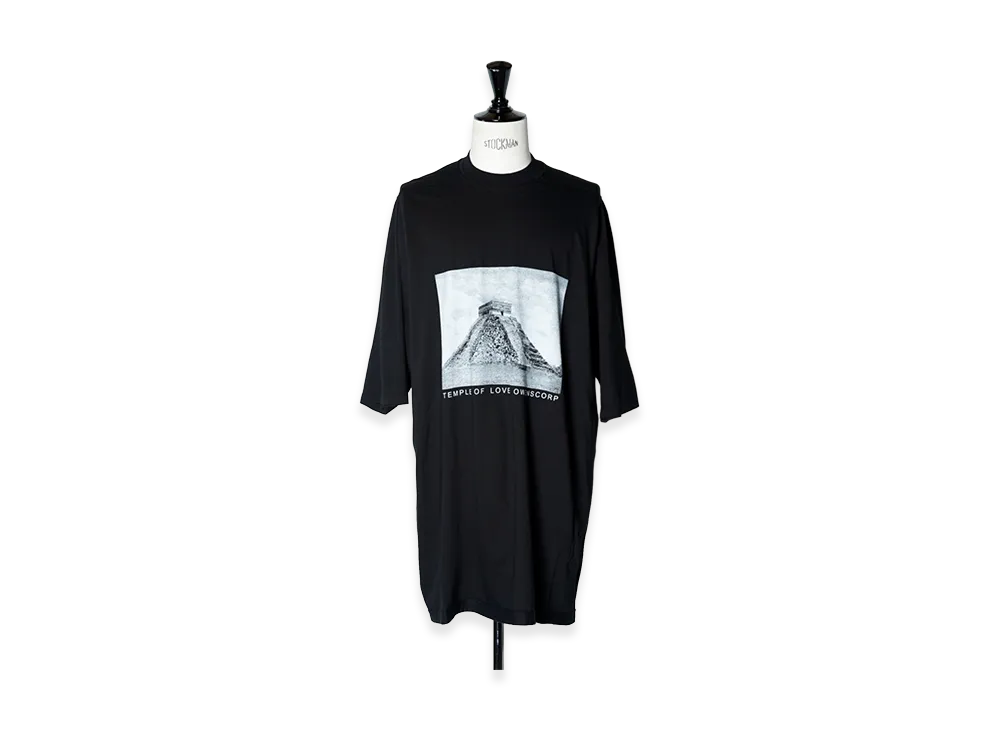 Rick Owens DRKSHDW Jumbo SS T "Black/Milk"