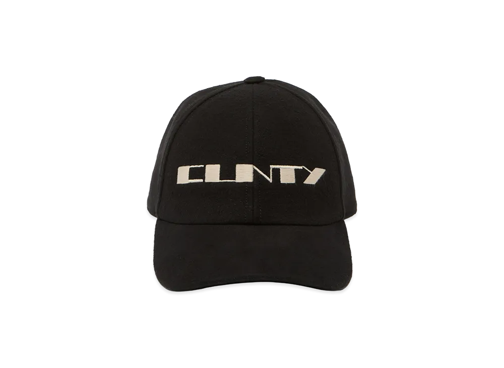 Rick Owens DRKSHDW Baseball Cap "Black/Pearl"