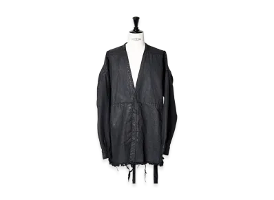 Rick Owens DRKSHDW Lido Larry Shirt "Black Wax"