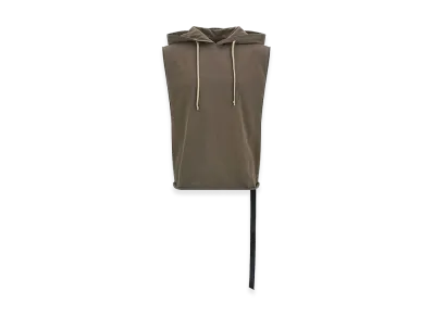 Rick Owens DRKSHDW Hooded Tunic Top "Brown"