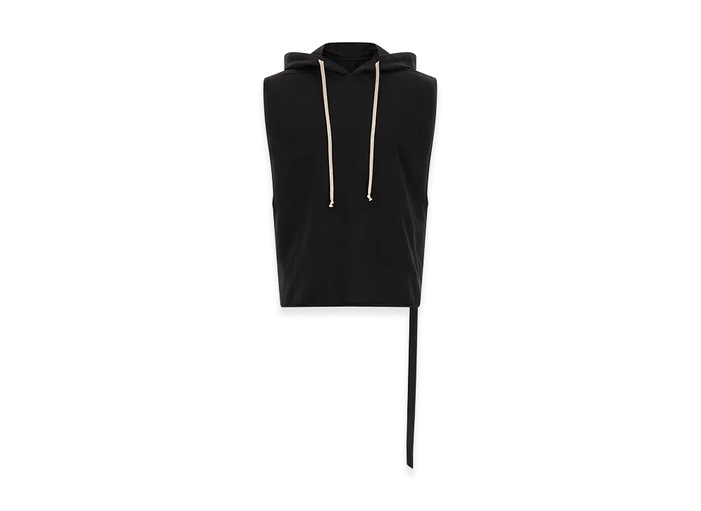 Rick Owens DRKSHDW Hooded Tunic Top "Black"