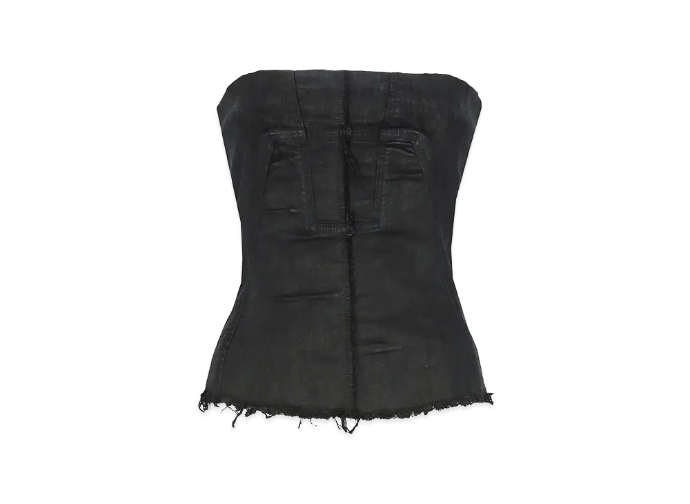 Rick Owens DRKSHDW Women's Bustier Top "Black"