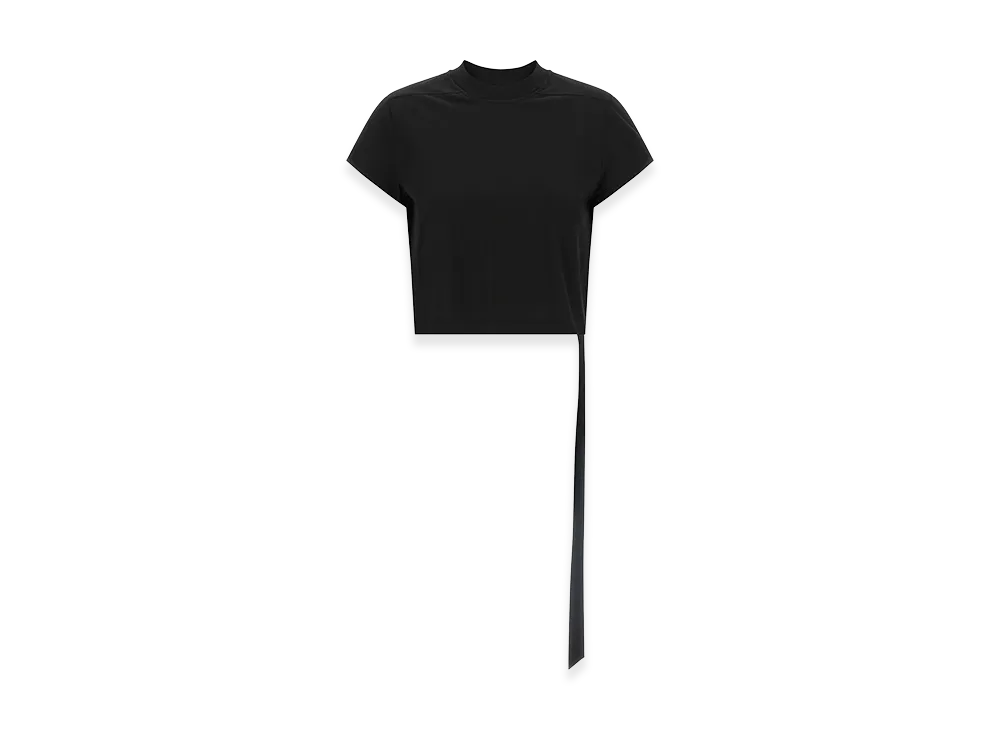 Rick Owens DRKSHDW Women's Cropped Small Level T-Shirt "Black"