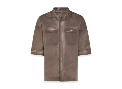Rick Owens DRKSHDW Tommy Oversize Short Sleeve Shirt "Dust"