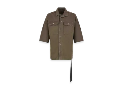 Rick Owens DRKSHDW Magnum Tommy Short Sleeve Shirt "Dust"