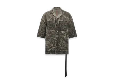 Rick Owens DRKSHDW Magnum Tommy Short Sleeve Shirt "Gray"
