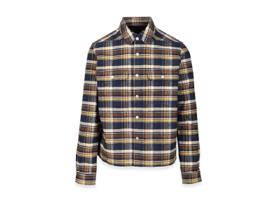 Rick Owens DRKSHDW Outershirt With Plaid Pattern "Multicolor"