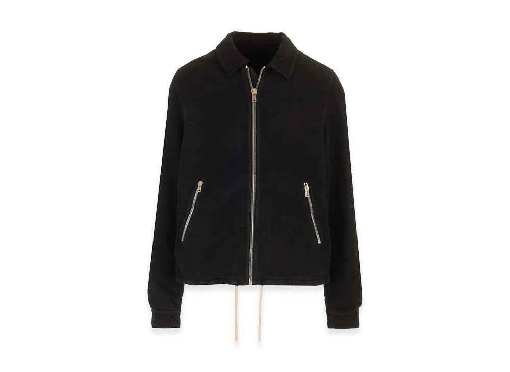 Rick Owens DRKSHDW Padded Cotton-Moleskin Jacket "Black"